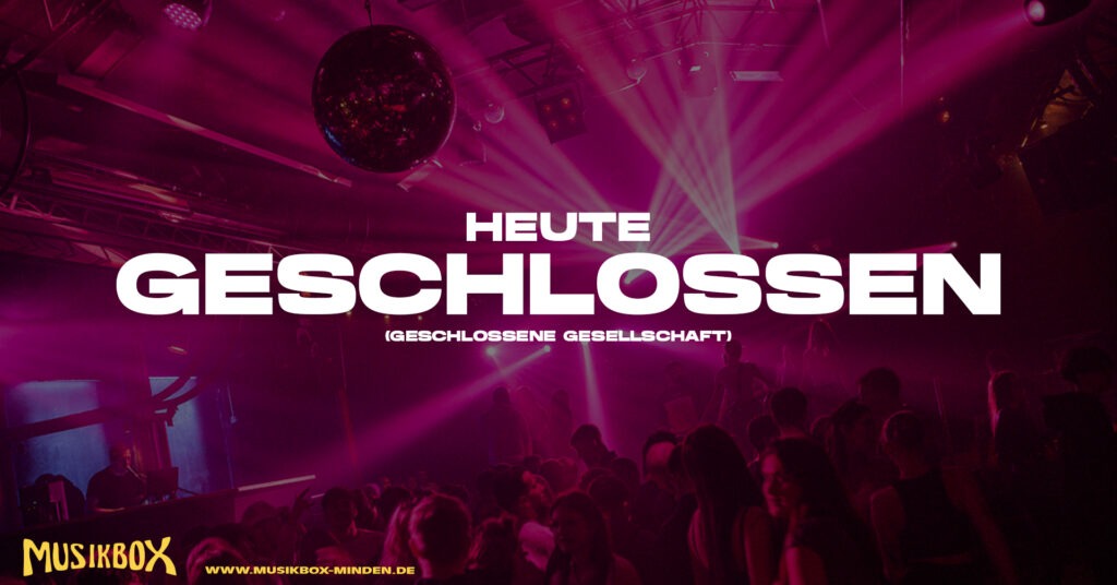 SA 22.08. | ⚠️ GESCHLOSSEN ⚠️