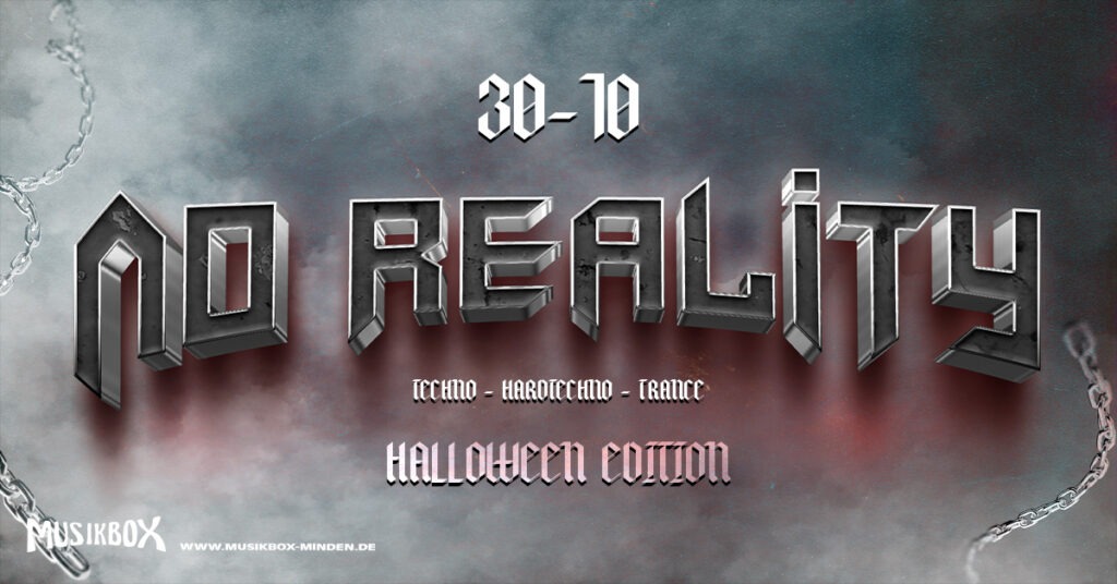 FR 30.10. | NO REALITY Vol. 3 – HALLOWEEN EDITION 🖤